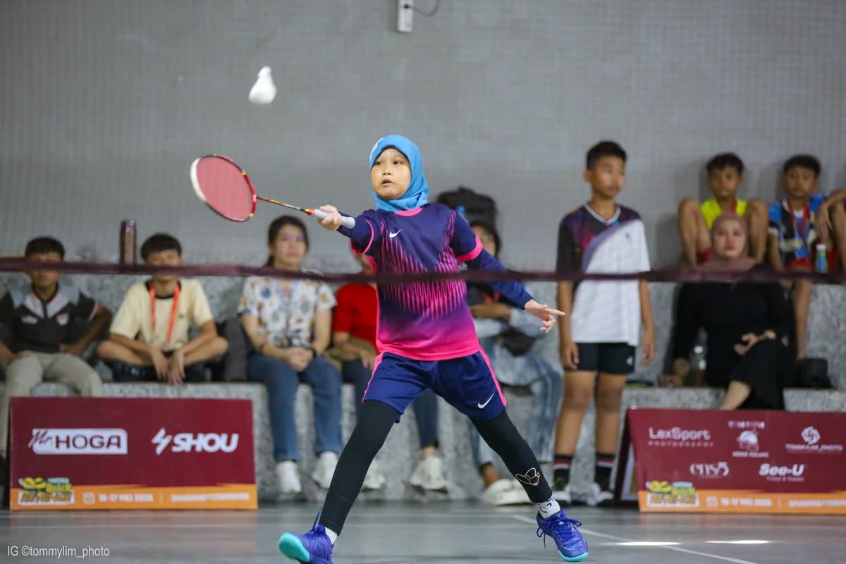 Pemain putri saat pertandingan