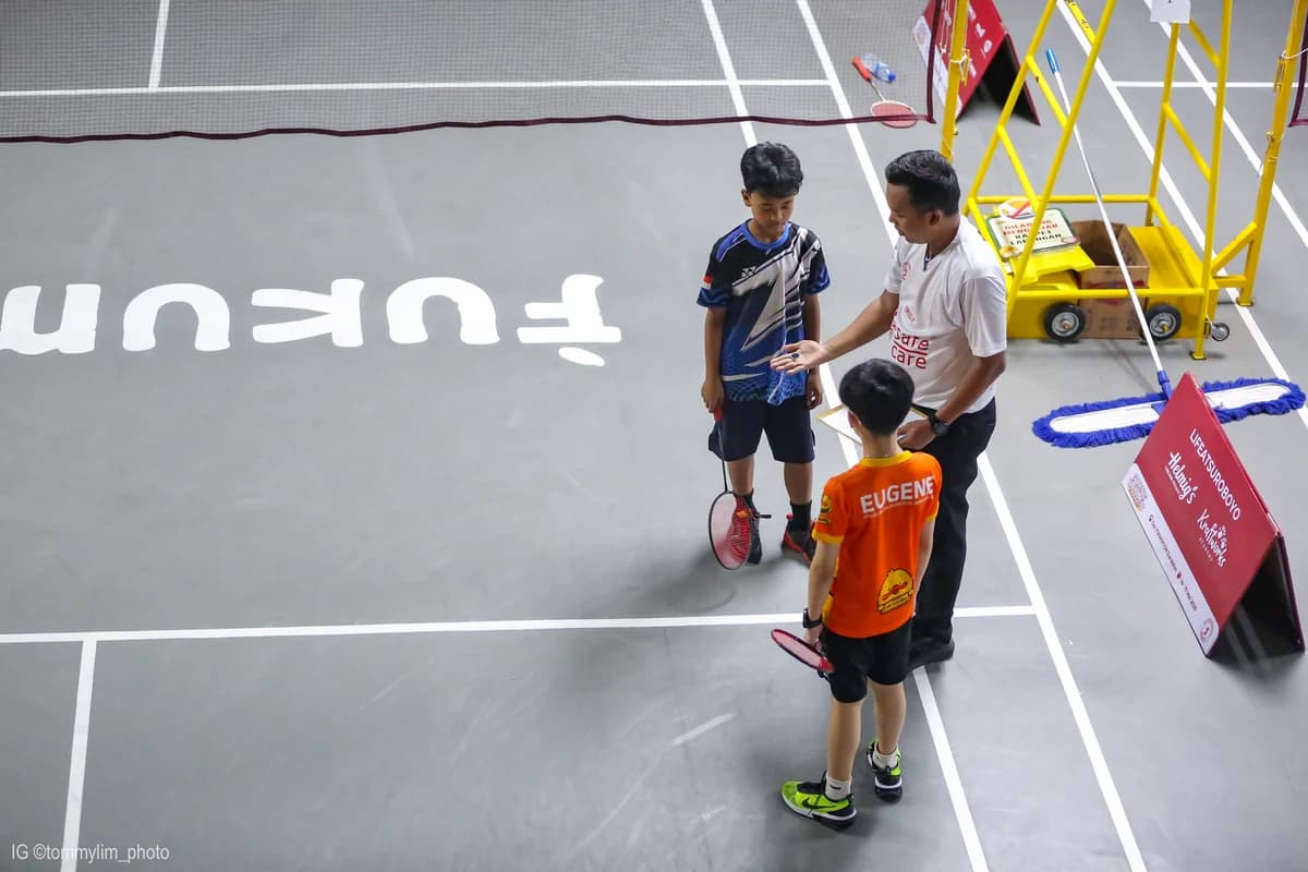 Coach memberi arahan